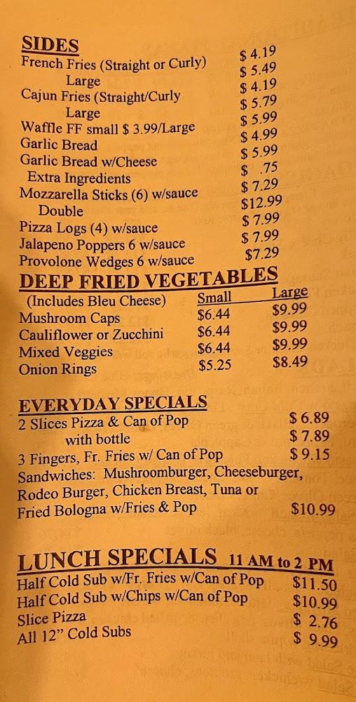 Eat'sa Pizza Menu image 3